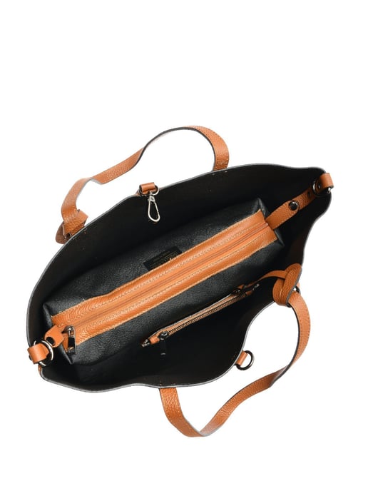 Isabella Rhea COGNAC Rundleer Tas - Image 4