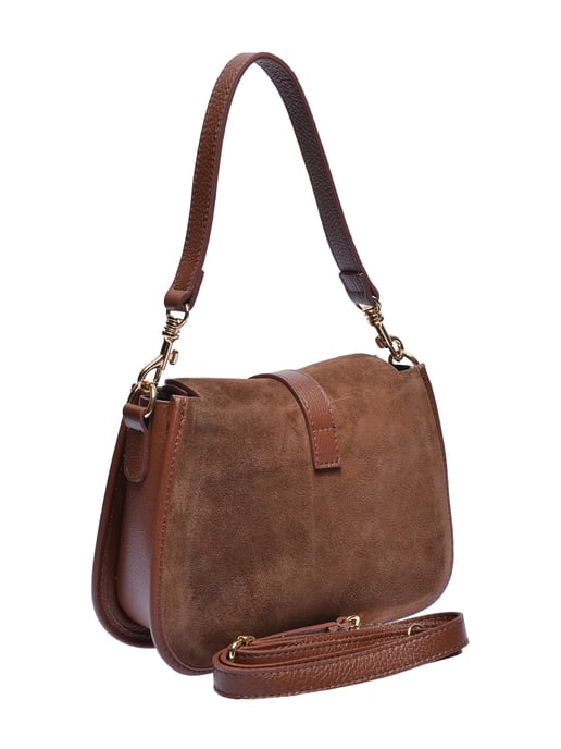 Isabella Rhea Chestnut Brown Cowhide Leather Bag - Image 2