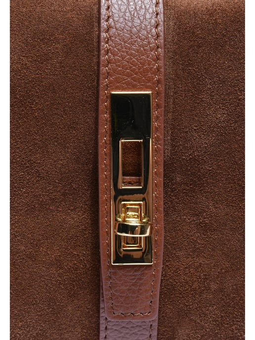 Isabella Rhea Chestnut Brown Cowhide Leather Bag - Image 3