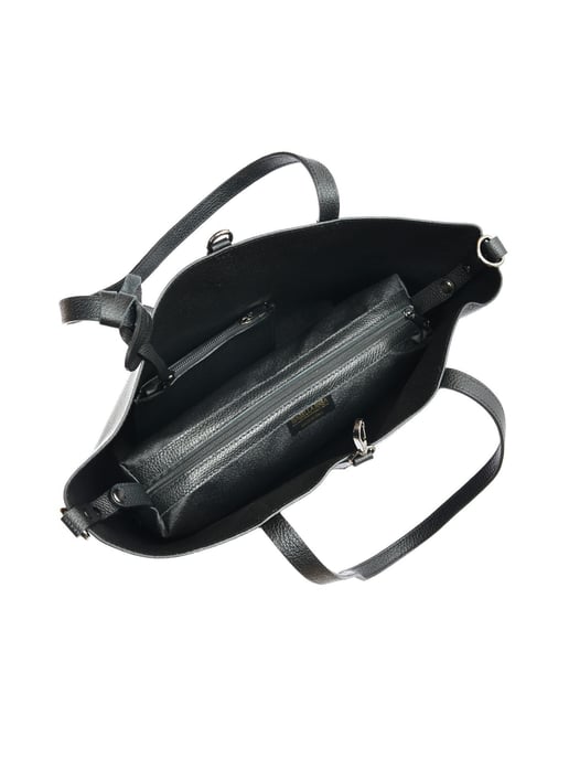 Isabella Rhea ZWART Rundleer Tas - Image 4