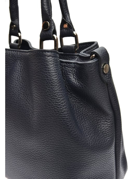 Roberta M Blauw Rundleer Tas - Image 3