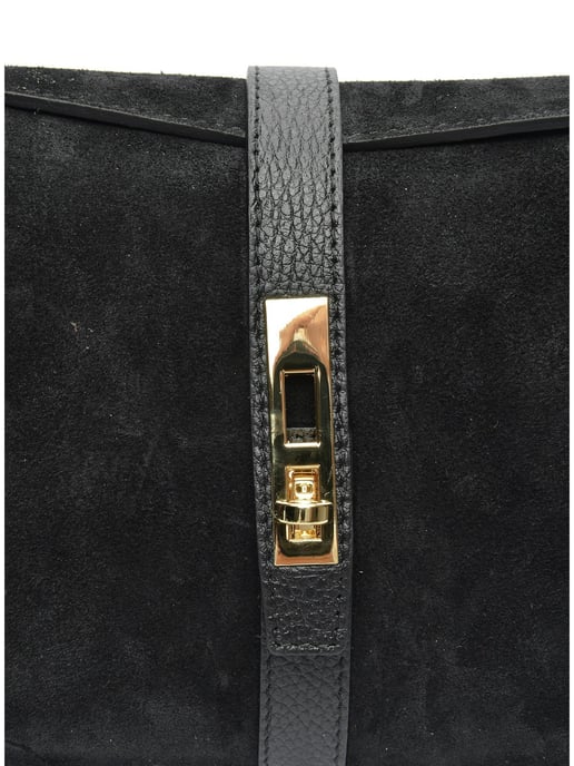 Isabella Rhea Black Cow Leather Bag - Image 3