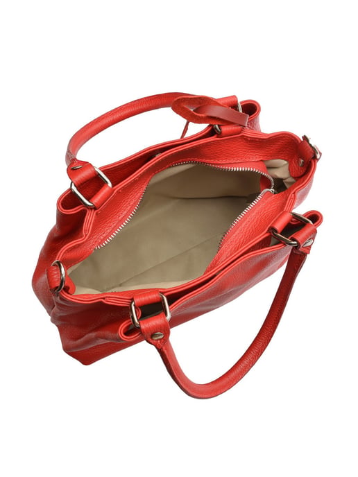Roberta M Rood Rundleer Tas - Image 4