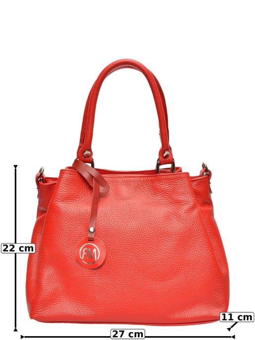 Roberta M Rood Rundleer Tas - Image 6