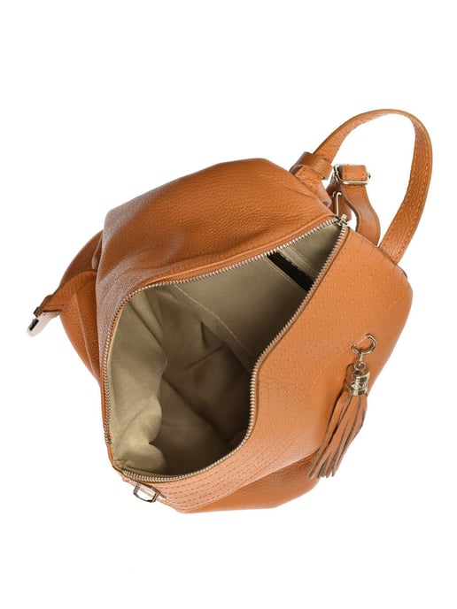 Isabella Rhea Brown Rundleer Tas - Image 4