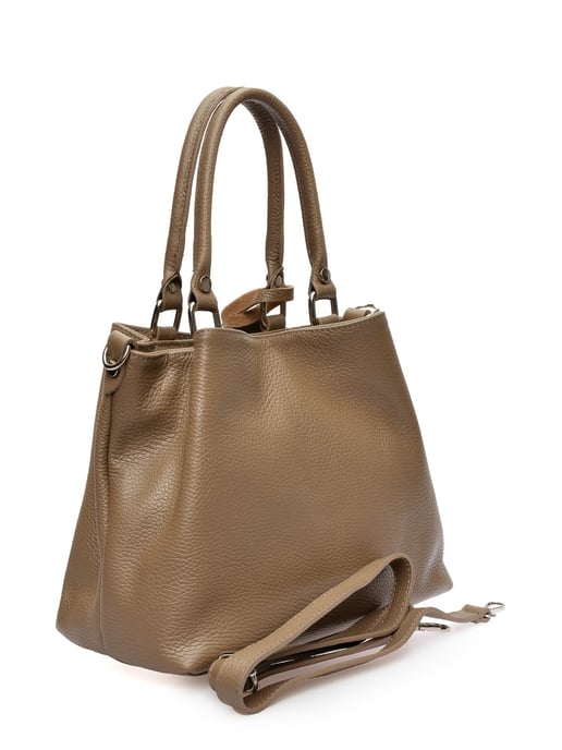 Roberta M Beige Cowhide Leather Bag - Image 2