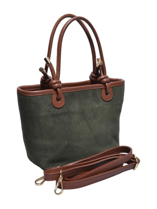 Luisa Vannini Groen Rundleer Tas - Image 2