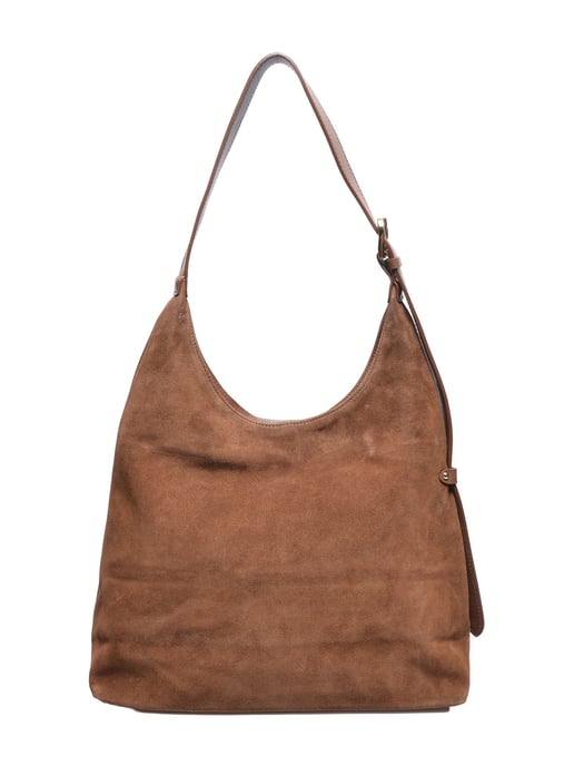 Luisa Vannini BROWN Rundleer Tas - Image 1