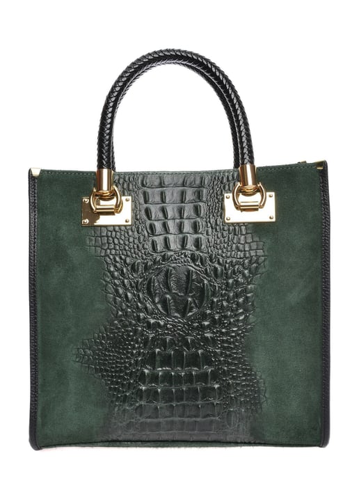 Roberta M Groen Rundleer Tas - Image 6