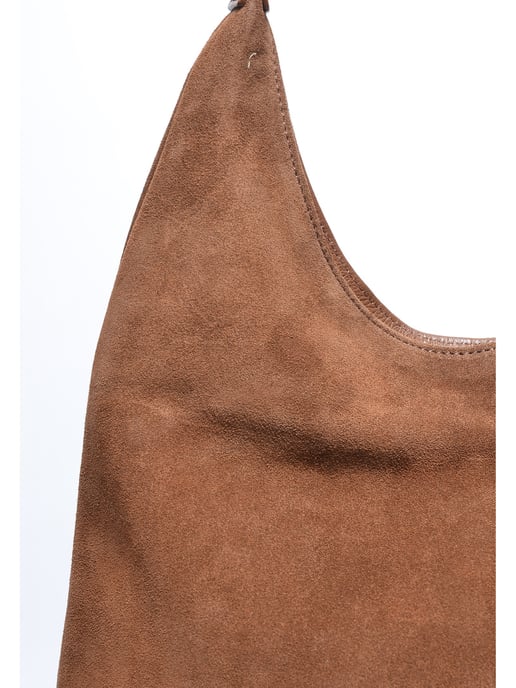 Luisa Vannini BROWN Rundleer Tas - Image 3