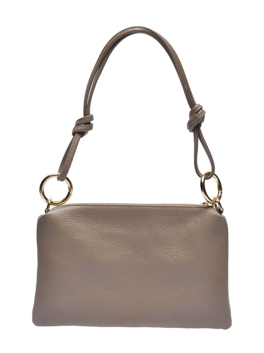 Anna Luchini Beige Rundleer Tas - Image 1