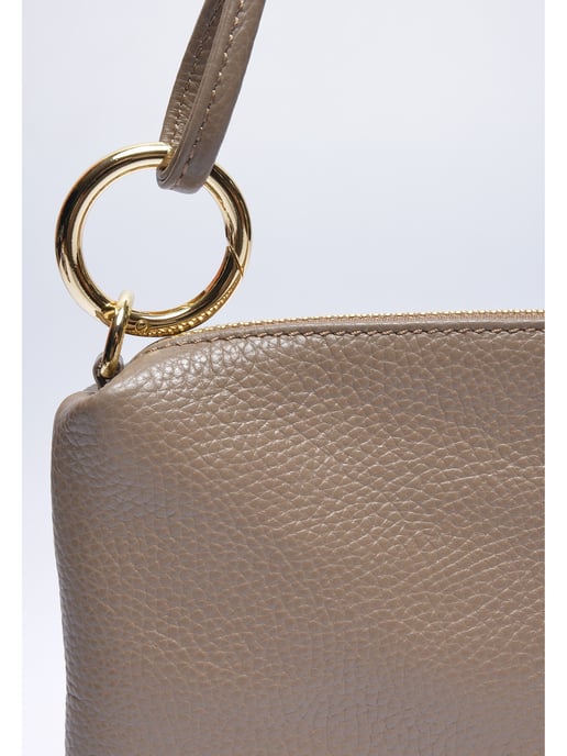 Anna Luchini Beige Rundleer Tas - Image 3