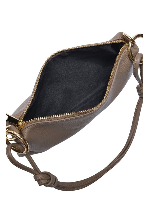 Anna Luchini Beige Rundleer Tas - Image 4