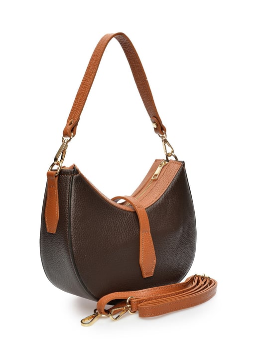Roberta M Chestnut Brown Cowhide Leather Bag - Image 2