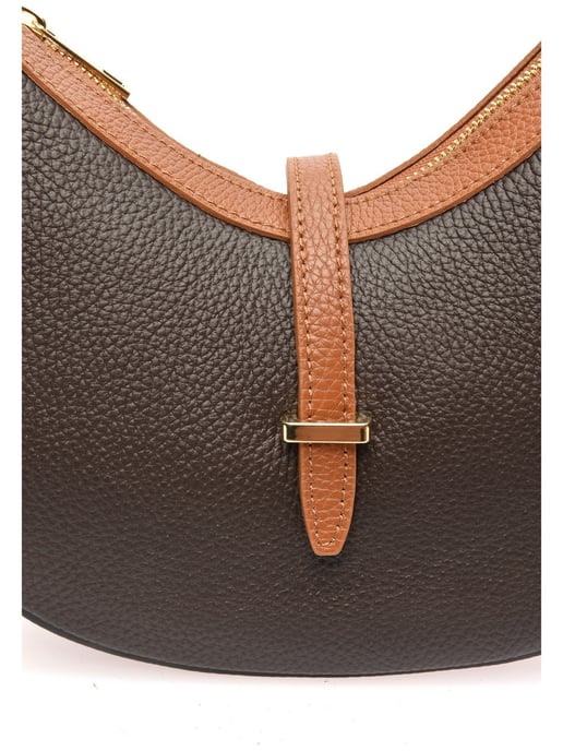 Roberta M Chestnut Brown Cowhide Leather Bag - Image 3