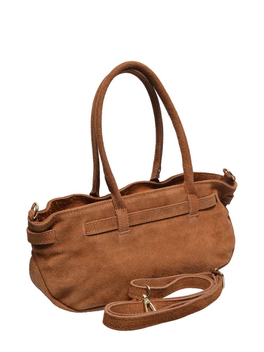 Luisa Vannini COGNAC Rundleer Tas - Image 2