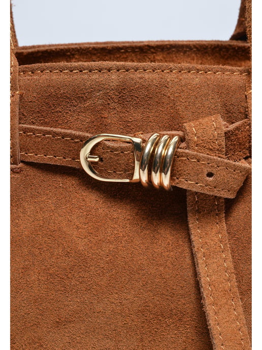 Luisa Vannini COGNAC Rundleer Tas - Image 3