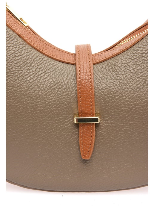 Roberta M Beige Cowhide Leather Bag - Image 3