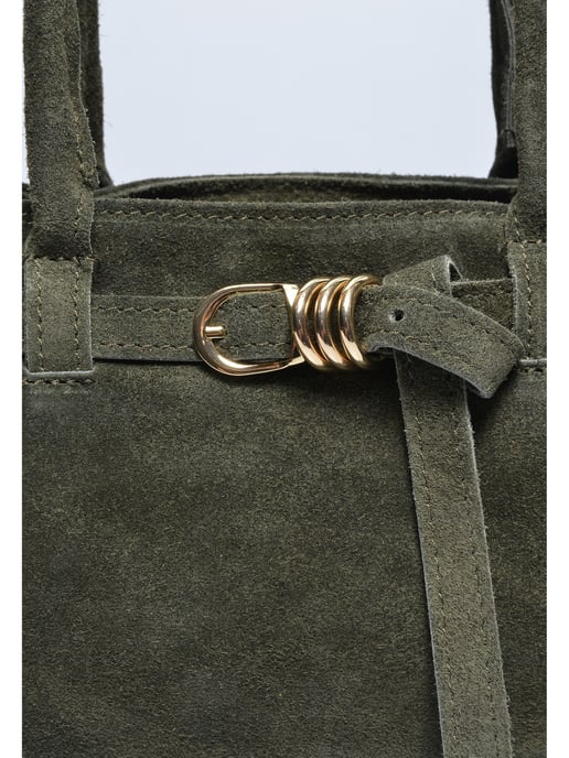 Luisa Vannini Groen Rundleer Tas - Image 3