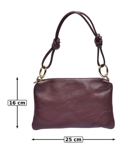 Anna Luchini EDGE Cowhide Leather Bag - Image 5