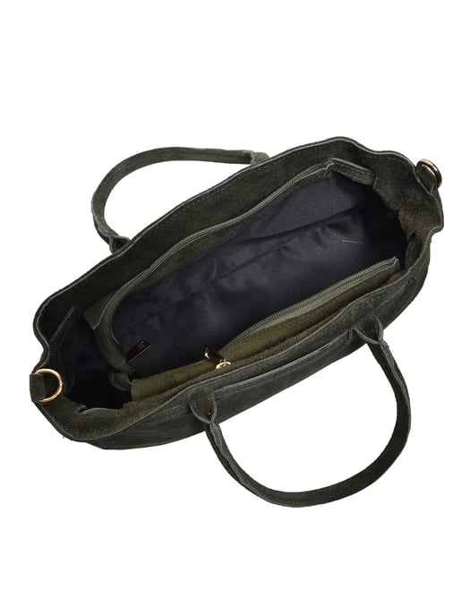 Luisa Vannini Groen Rundleer Tas - Image 4