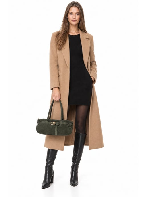 Luisa Vannini Groen Rundleer Tas - Image 6