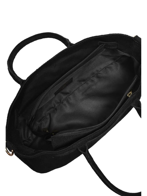 Luisa Vannini ZWART Rundleer Tas - Image 4