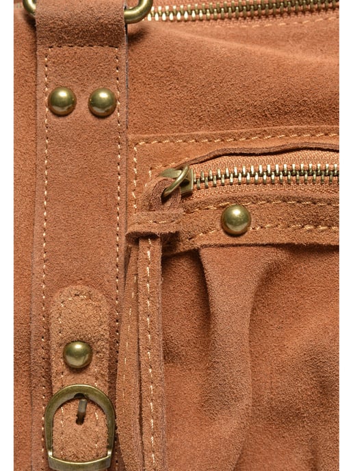 Luisa Vannini COGNAC Rundleer Tas - Image 3