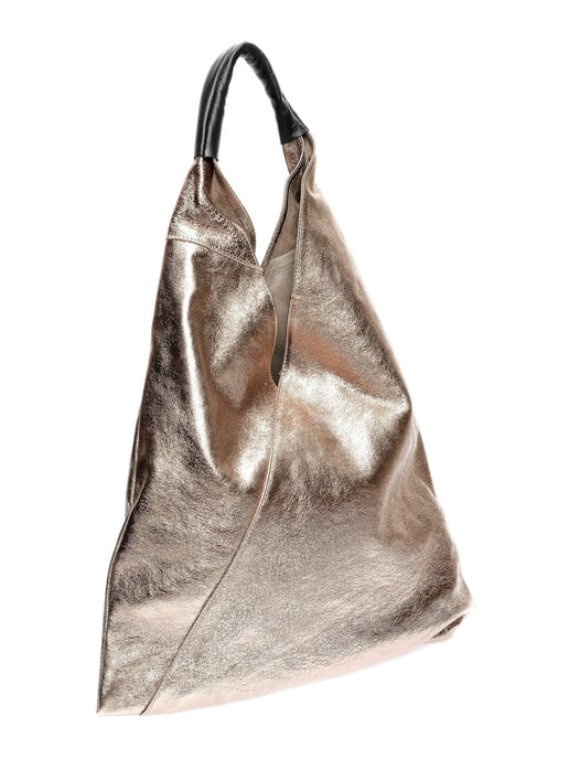 Isabella Rhea Bronze Cowhide Leather Tote Bag - Image 2