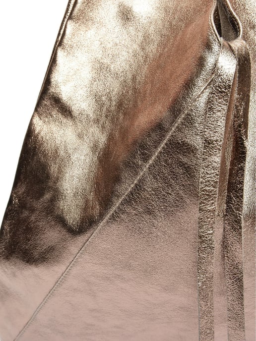 Isabella Rhea Bronze Cowhide Leather Tote Bag - Image 3