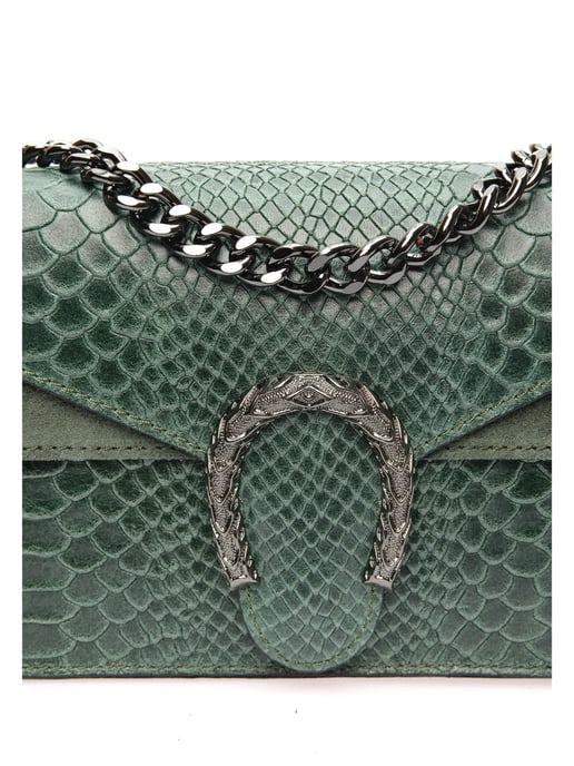 Roberta M Groen Rundleer Tas - Image 3