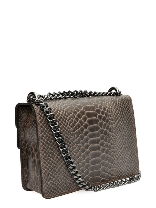 Roberta M Bordeauxrood Rundleer Tas - Image 2