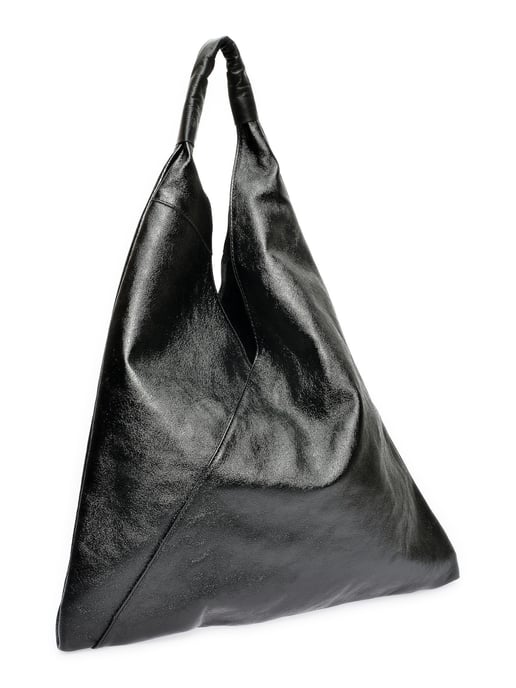 Isabella Rhea Black Cowhide Leather Bag - Image 2