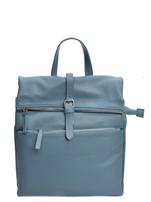 Anna Luchini Tweekleurig Rundleer Tas - Image 1