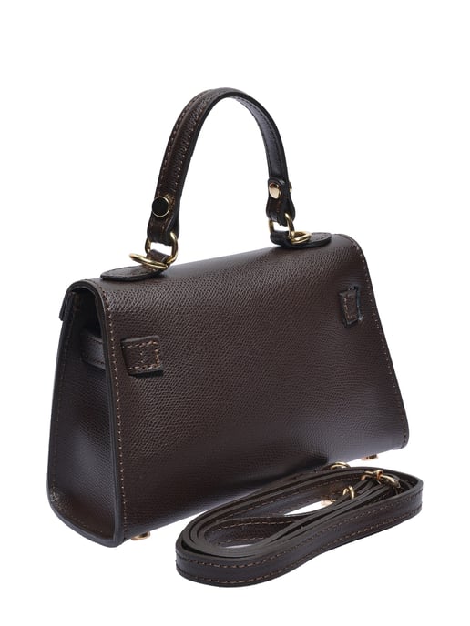 Isabella Rhea Two-Tone Cowhide Leather Bag - Image 2