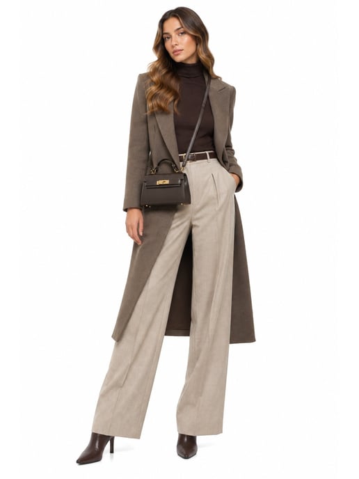 Isabella Rhea Two-Tone Cowhide Leather Bag - Image 5