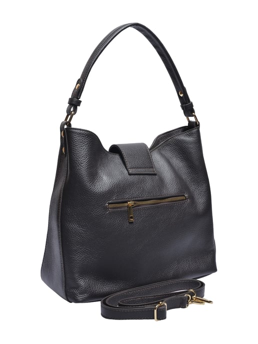 Roberta M Chestnut Brown Cowhide Leather Bag - Image 2