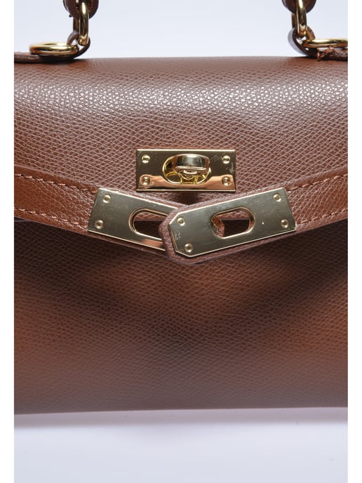 Isabella Rhea BROWN cow leather bag - Image 3