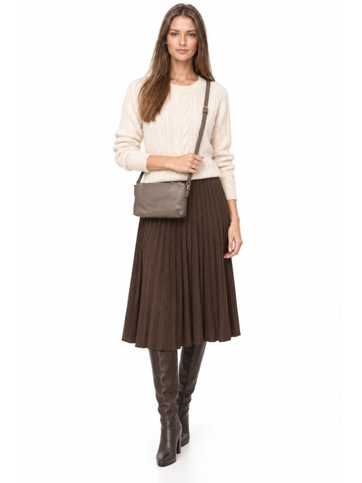 Luisa Vannini MUD Rundleer Tas - Image 6