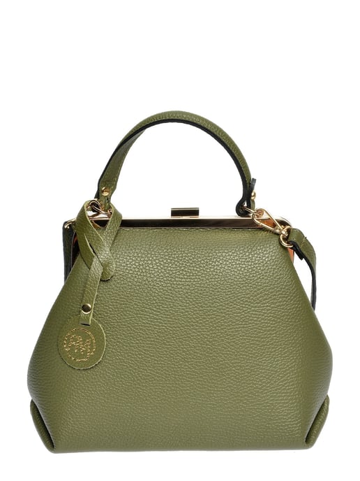 Roberta M Groen Rundleer Tas - Image 1