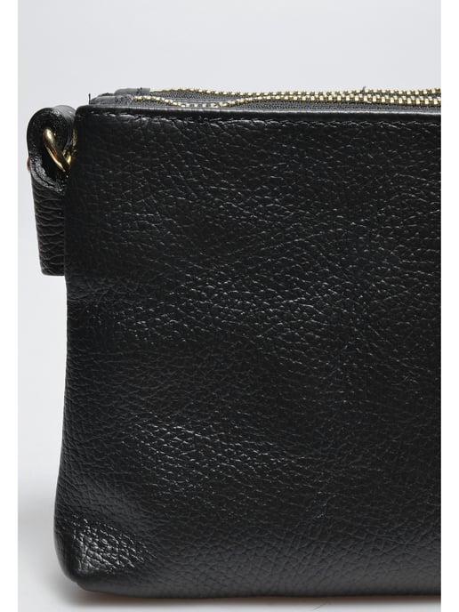 Luisa Vannini ZWART Rundleer Tas - Image 3