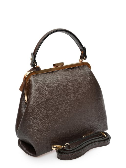 Roberta M Bordeauxrood Rundleer Tas - Image 2