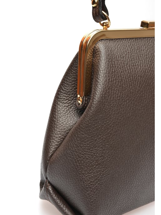 Roberta M Bordeauxrood Rundleer Tas - Image 3