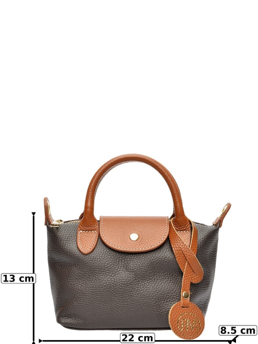 Roberta M Chestnut Brown Leather Bag - Image 6