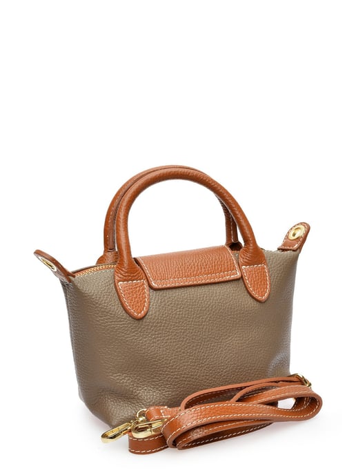 Roberta M Beige Cowhide Leather Bag - Image 2