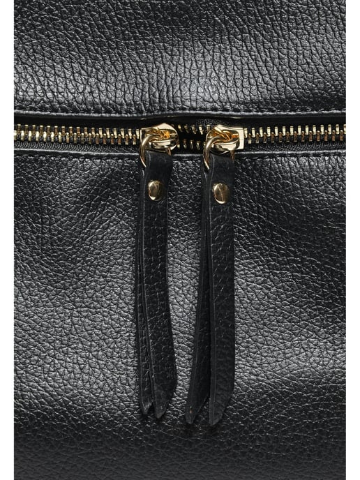 Luisa Vannini ZWART Rundleer Tas - Image 3