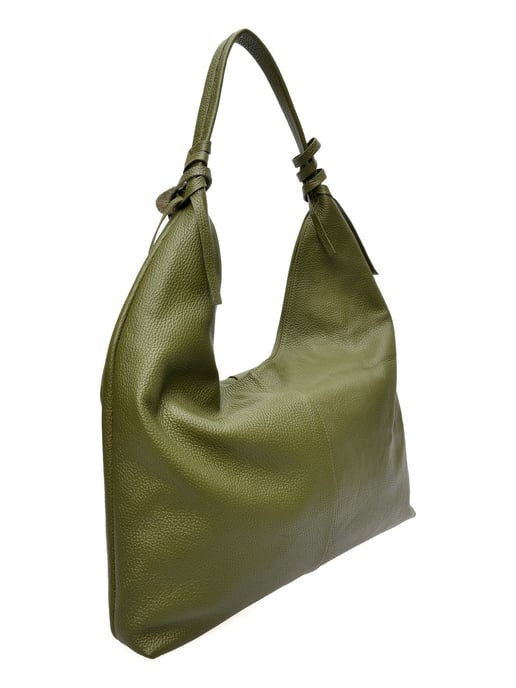 Roberta M Groen Rundleer Tas - Image 2