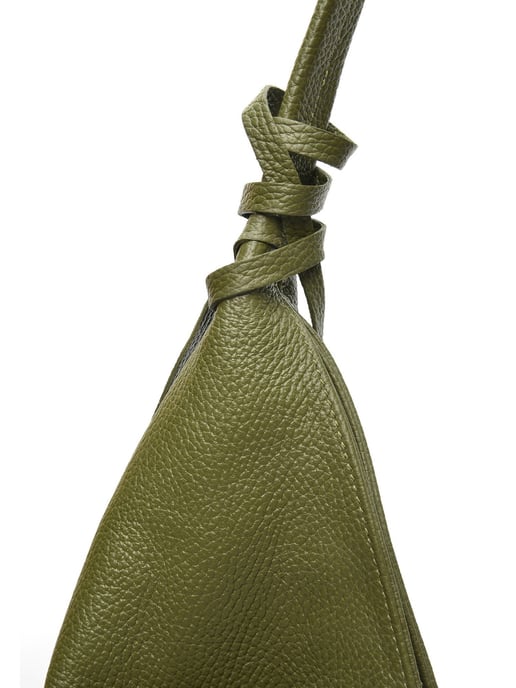 Roberta M Groen Rundleer Tas - Image 3