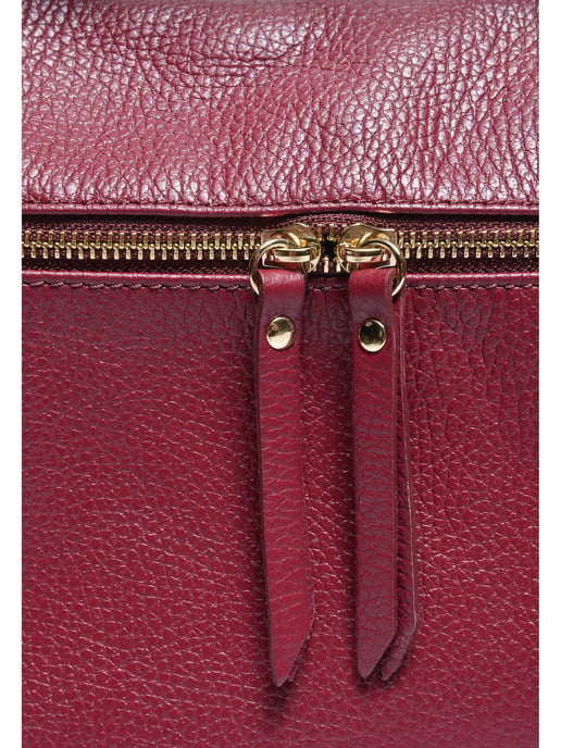 Luisa Vannini BORDEAUX Rundleer Tas - Image 3