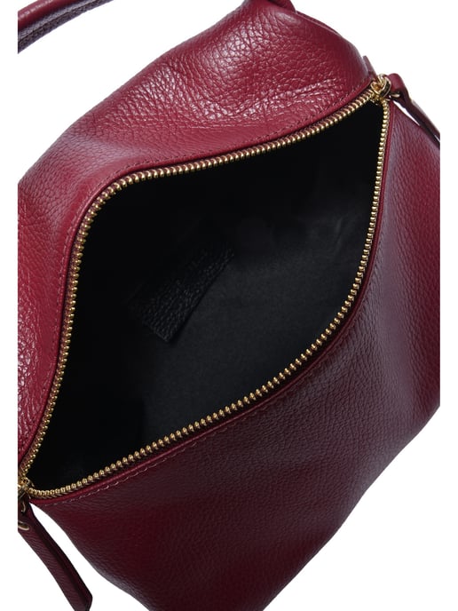 Luisa Vannini BORDEAUX Rundleer Tas - Image 4